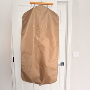 Authentic Burberry Beige Gold Logo Garment/ Travel dust bag
